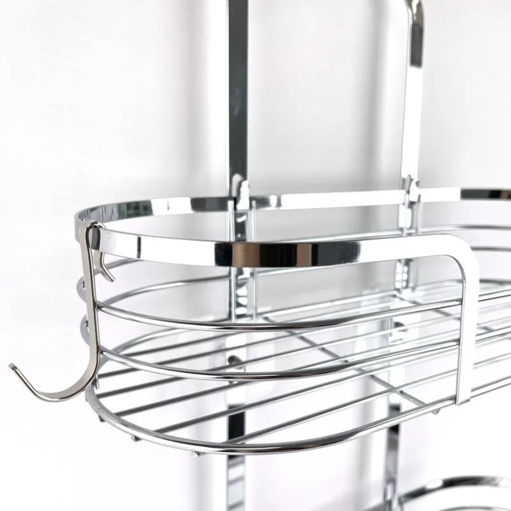 Three Layer Shower Organiser Caddy — material texture close-up