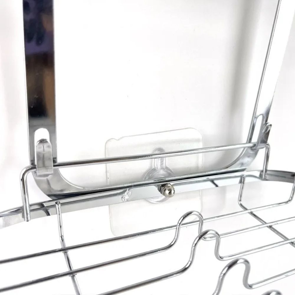 Three Layer Shower Organiser Caddy — alternate angle view