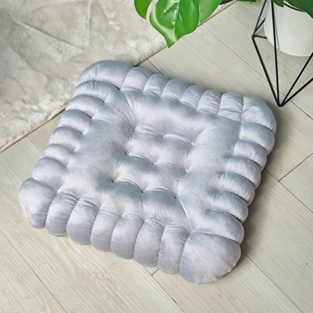 Biscuit Puff Comfort Cushion — size and scale reference