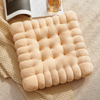 Biscuit Puff Comfort Cushion — material texture close-up