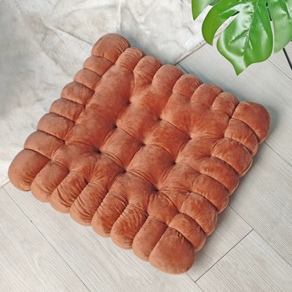 Biscuit Puff Comfort Cushion — product feature detail