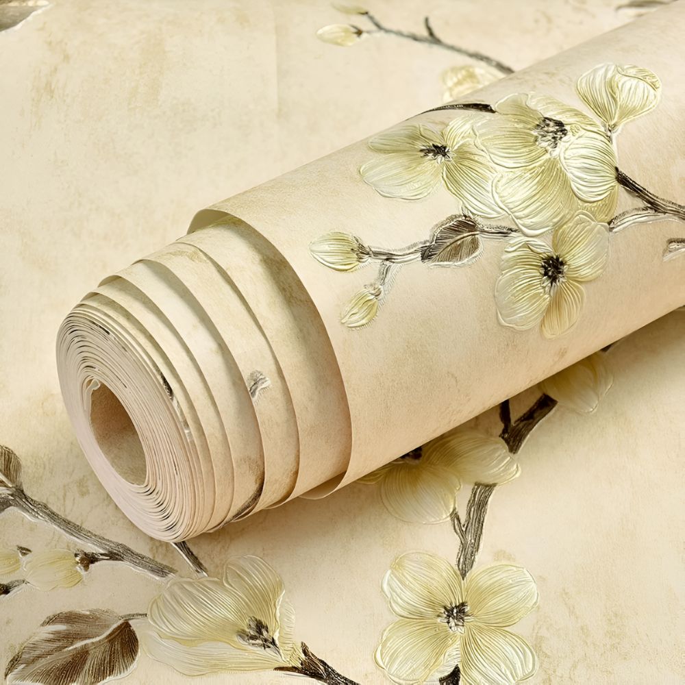 Blossom Peel & Stick Adhesive Wallpaper — product feature detail
