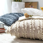 Bohemian Fringe Cushion Cover — product close-up