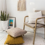 Bohemian Fringe Cushion Cover — product in use
