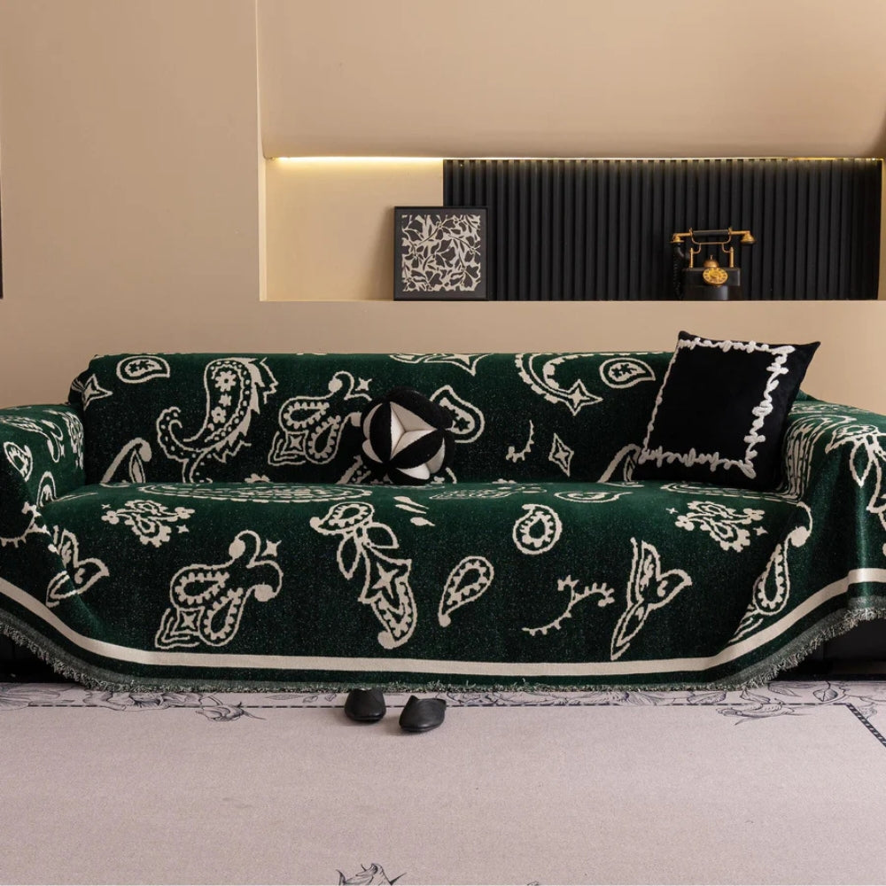 Boho Bloom Soft Sofa Cover