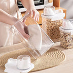 Clear Cereal and Grain Organiser — product in use