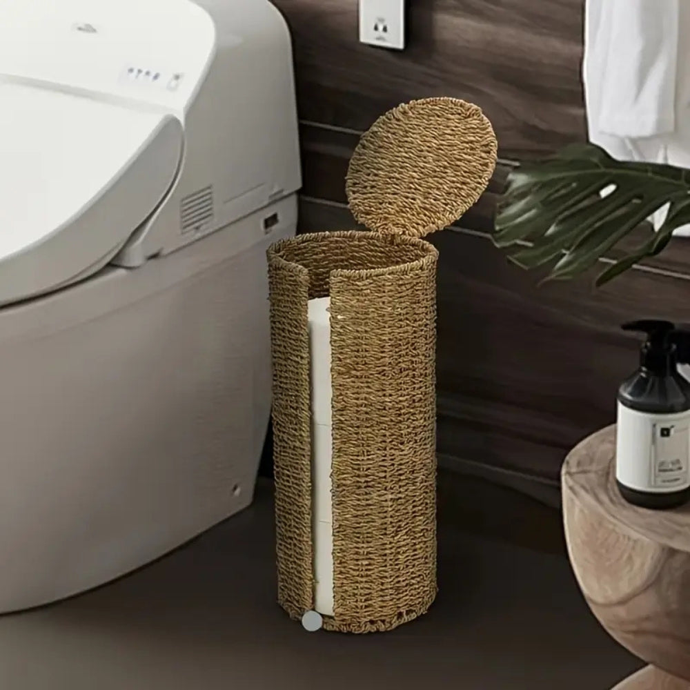 Braided Rope Toilet Paper Holder — main product photo