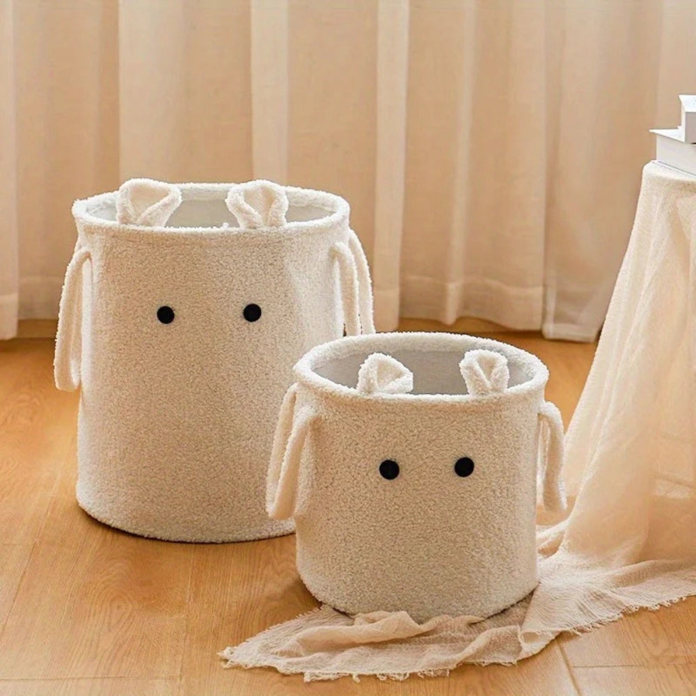 Bubbi Cute Lamb Laundry Storage Bin — product detail view