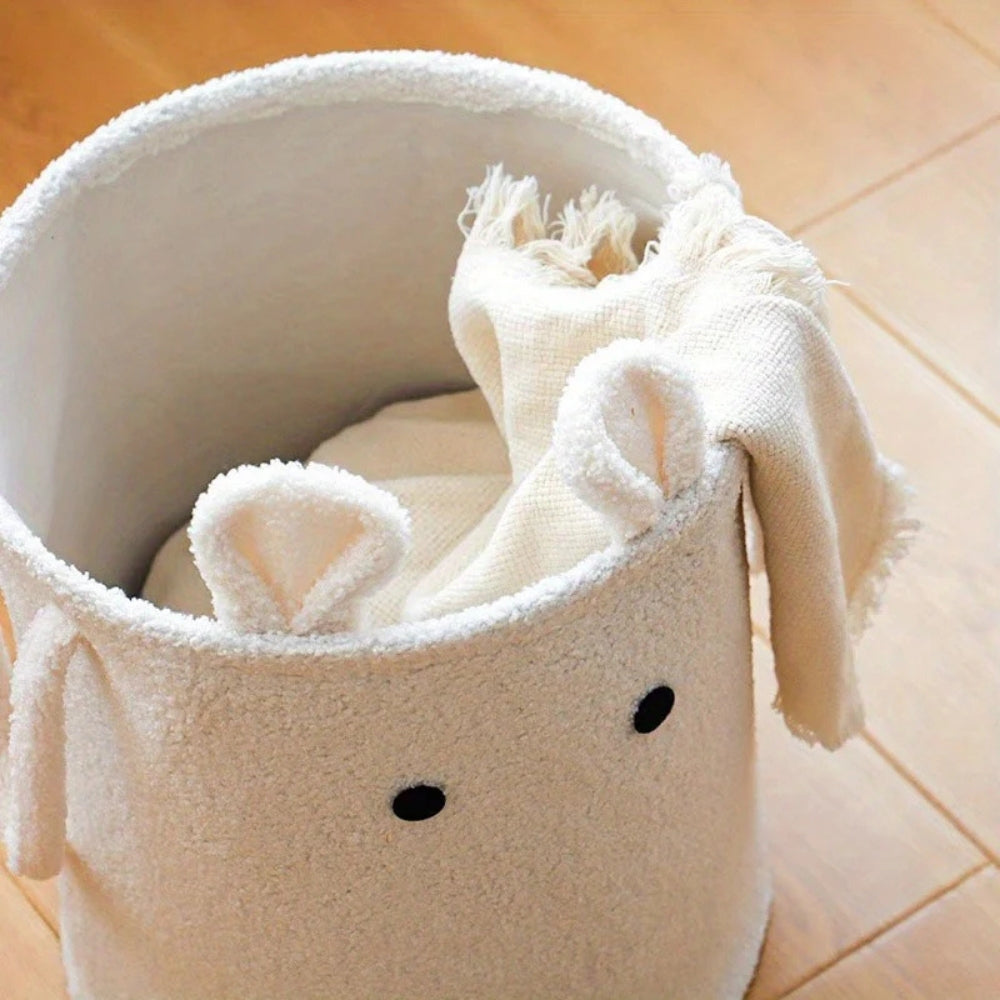 Bubbi Cute Lamb Laundry Storage Bin — additional view