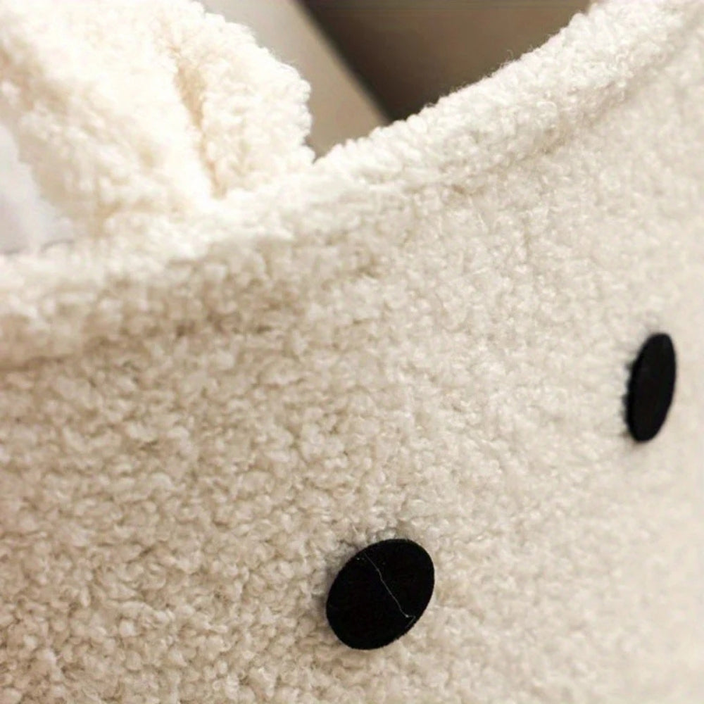 Bubbi Cute Lamb Laundry Storage Bin — product close-up