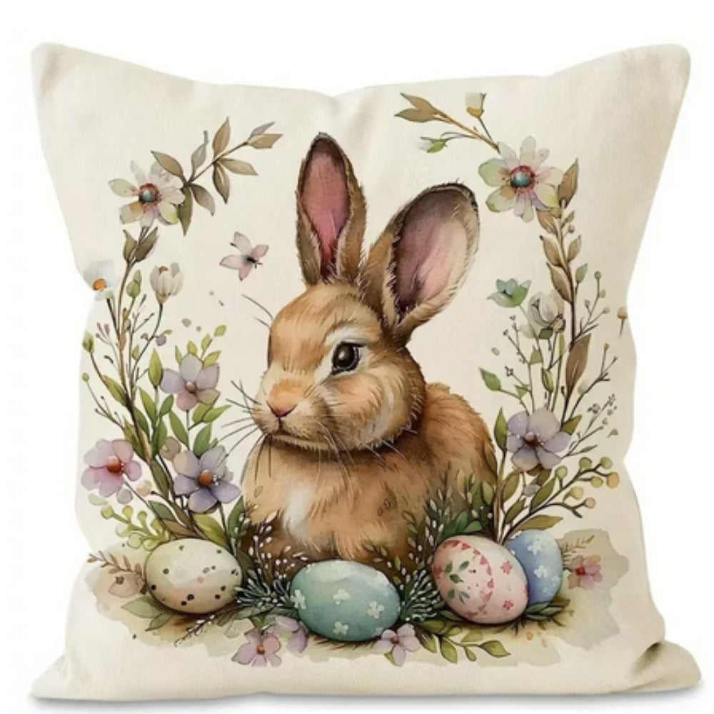 Bubboo Bunny Easter Cushion Covers Set — product close-up