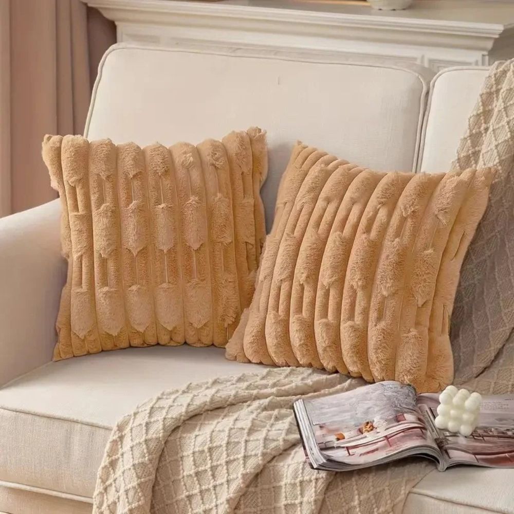 Calm Weave Plush Cushion Cover — additional view