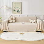 Serene Geometric Sofa Cover