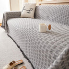 Serene Geometric Sofa Cover