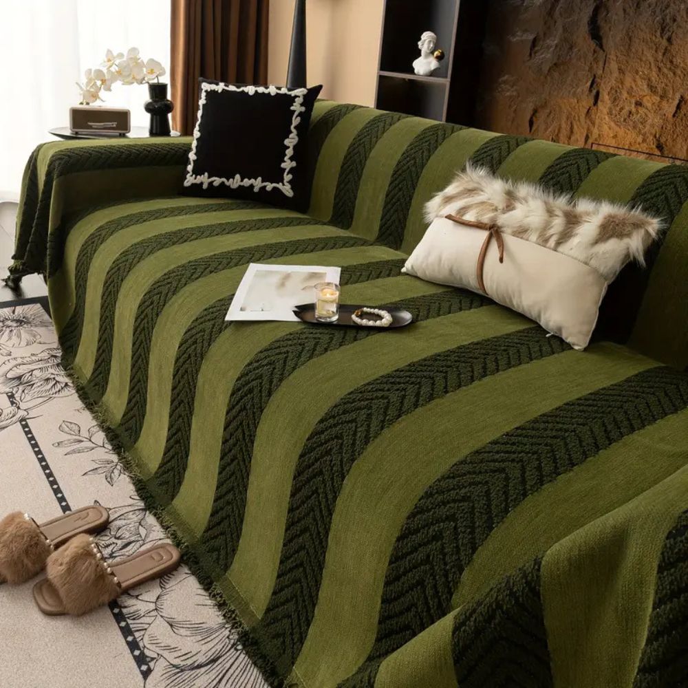 Chevron Echo Line Sofa Cover — main product photo