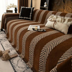 Chevron Echo Line Sofa Cover — lifestyle shot