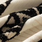 Chevron Pattern Chenille Sofa Cover — lifestyle shot