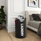 Collapsible Oxford Cloth Laundry Basket — product detail view