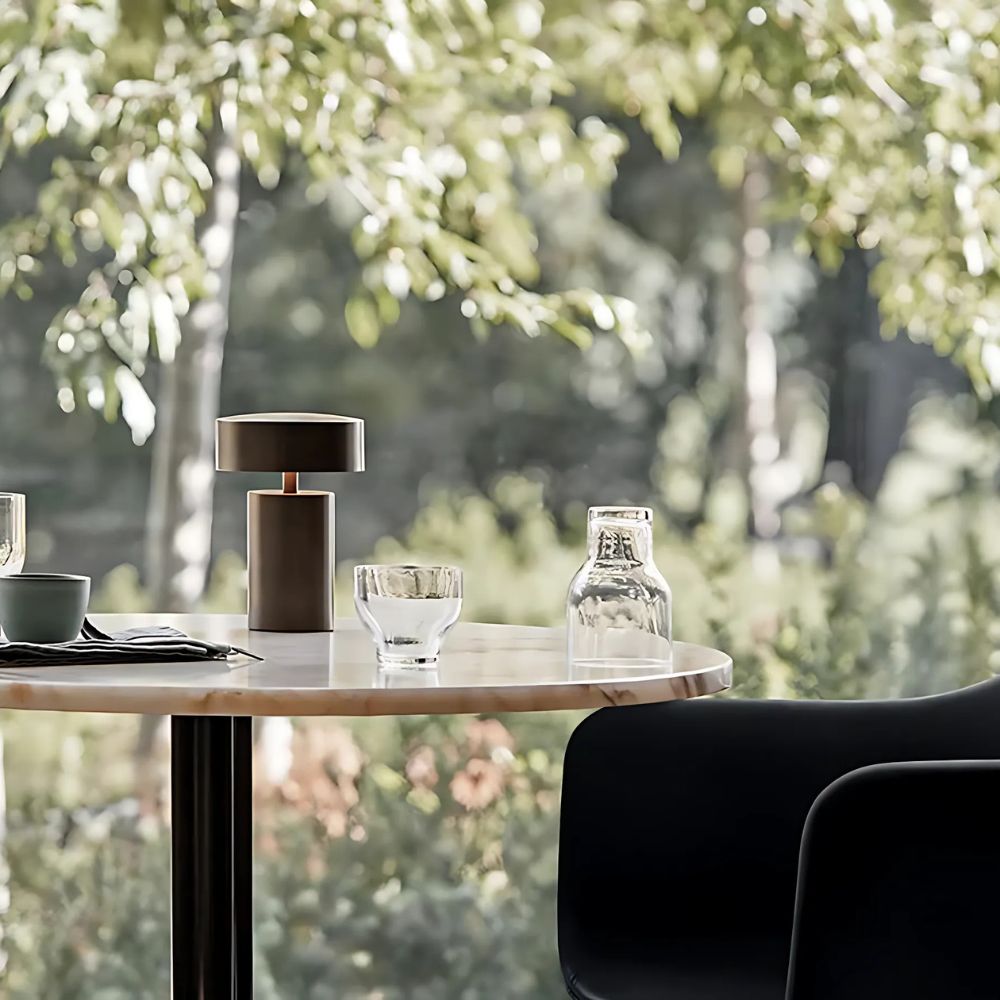 Lumé Column LED Table Lamp — lifestyle shot