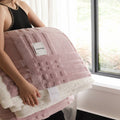 Cosmo Fluffy Winter Three-Dimensional Warm Blanket — alternate angle view