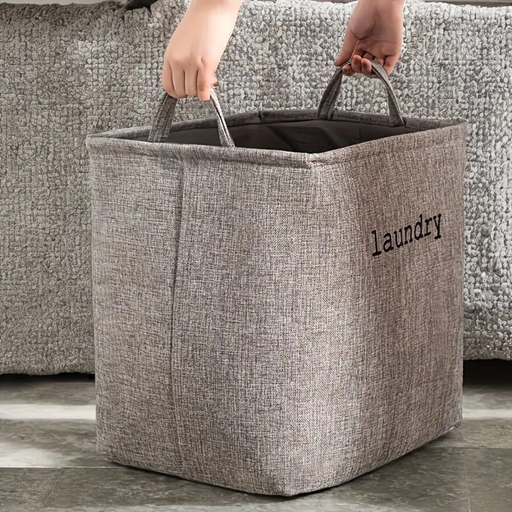 Cosy Cube Laundry Basket — product close-up