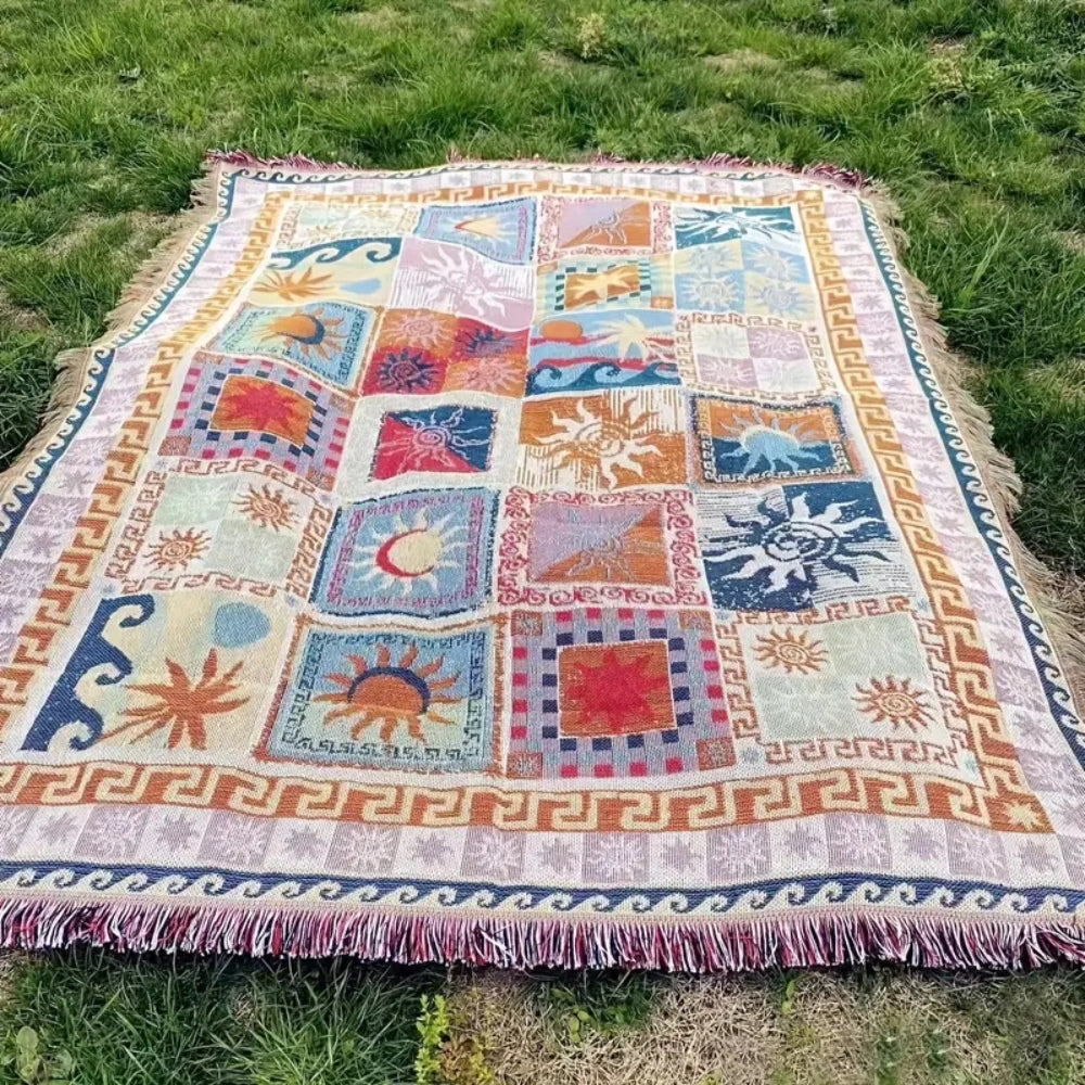 Sun & Soul Outdoor Picnic Blanket — product close-up