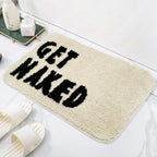 Aesthetic Fluffy Bath Mat Room Decor — product in use