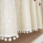 Daisy Breeze Cabinet Curtain — product close-up