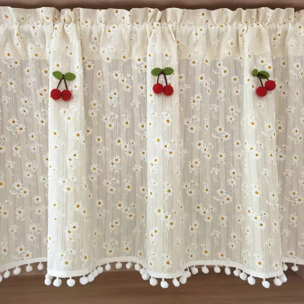 Daisy Breeze Cabinet Curtain — main product photo