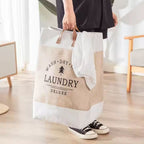 Deluxe Freestanding Laundry Basket — main product photo