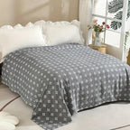 Diamond Dot Comfort Cotton Blanket — alternate angle view