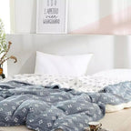 Diamond Dot Comfort Cotton Blanket — product detail view