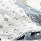 Diamond Dot Comfort Cotton Blanket — product close-up