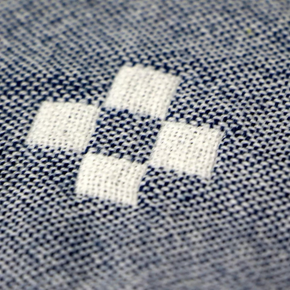 Diamond Dot Comfort Cotton Blanket — lifestyle shot