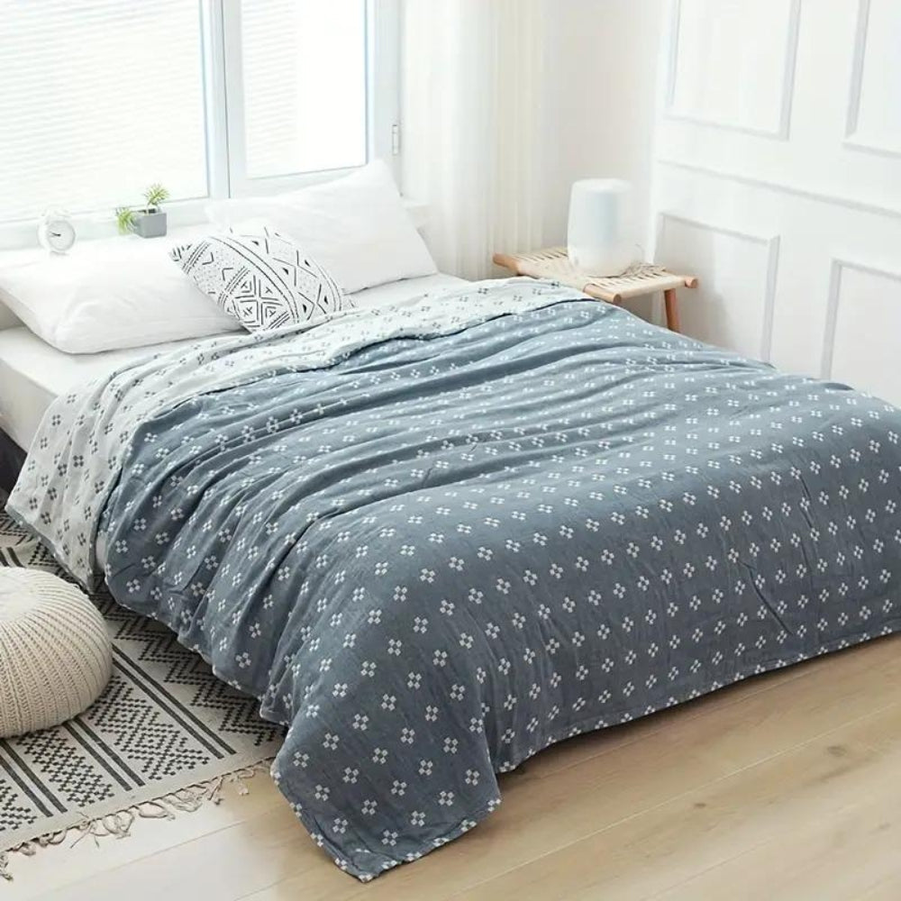 Diamond Dot Comfort Cotton Blanket — main product photo