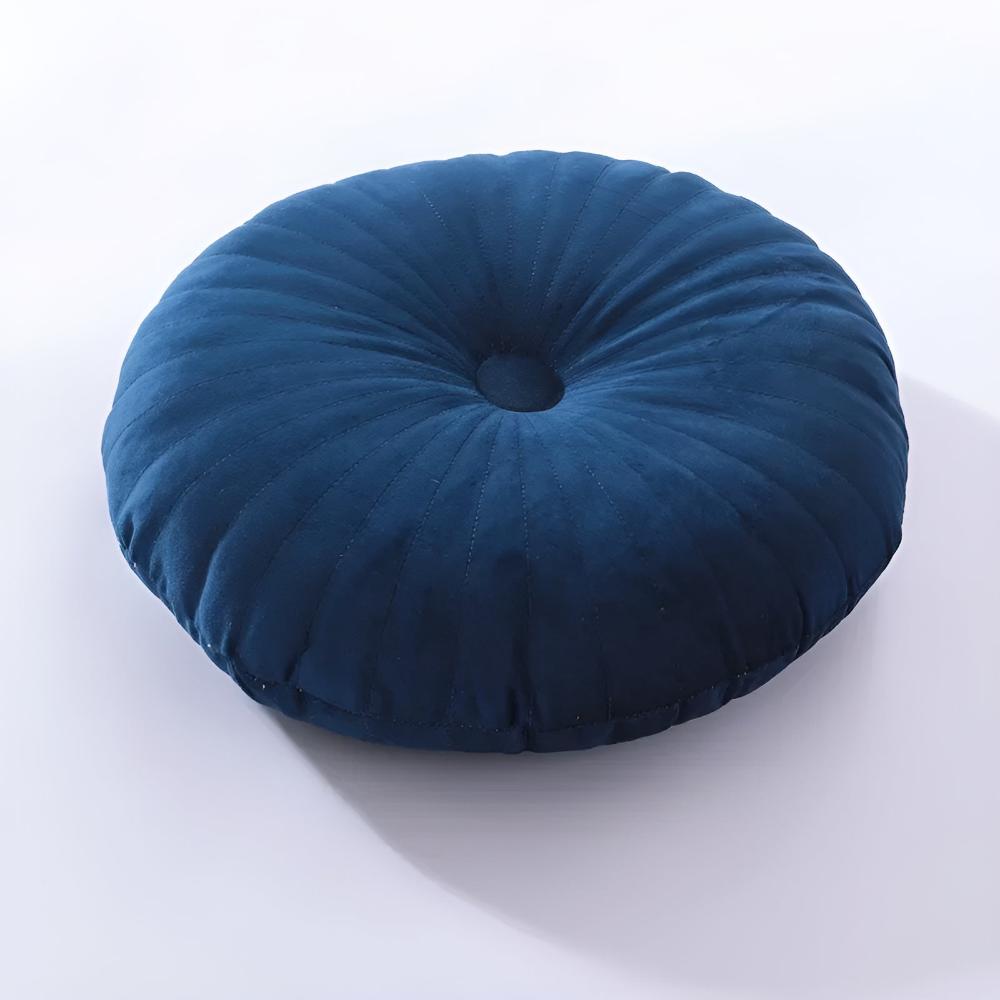 Pumpkin Plush Cushion — alternate angle view