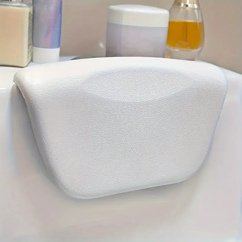 Aqua Cradle Bathtub Pillow — product in use