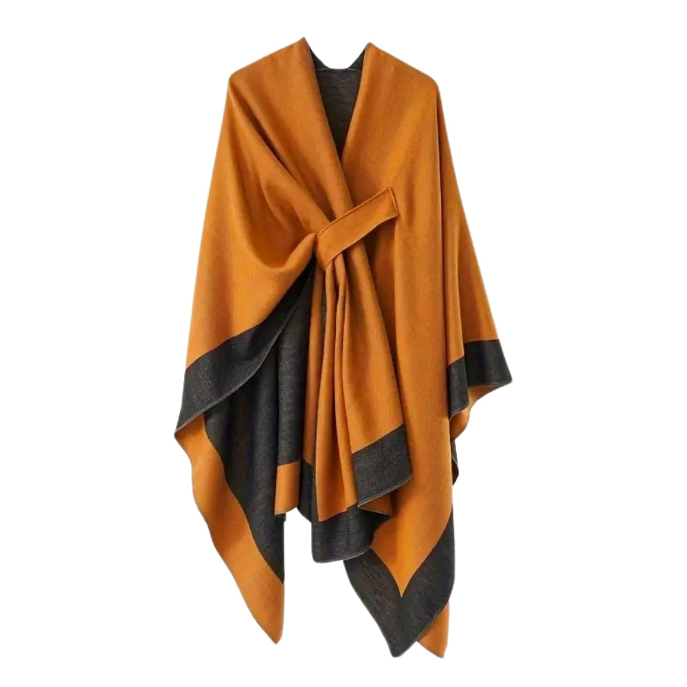 Emiree Stylish Draped Poncho — product feature detail