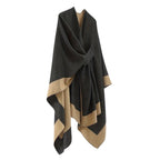 Emiree Stylish Draped Poncho — product in use
