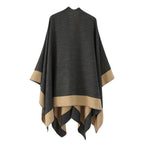 Emiree Stylish Draped Poncho — product detail view