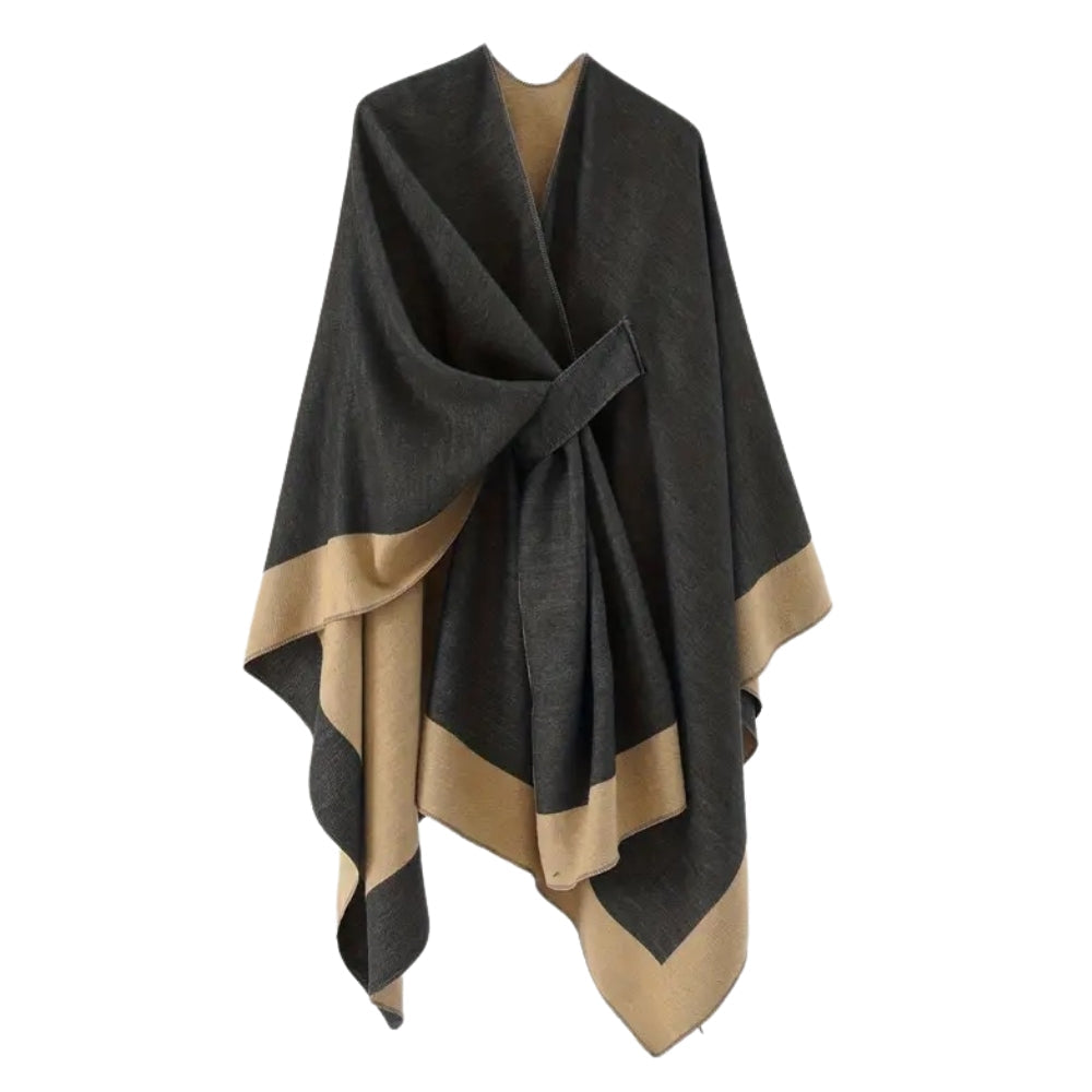 Emiree Stylish Draped Poncho — main product photo