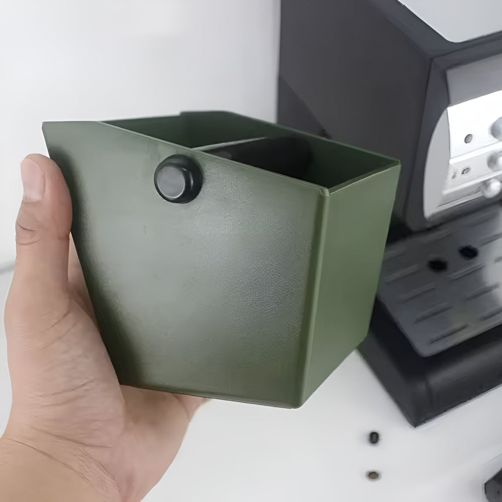 Espresso Coffee Grind Knock Box — lifestyle shot