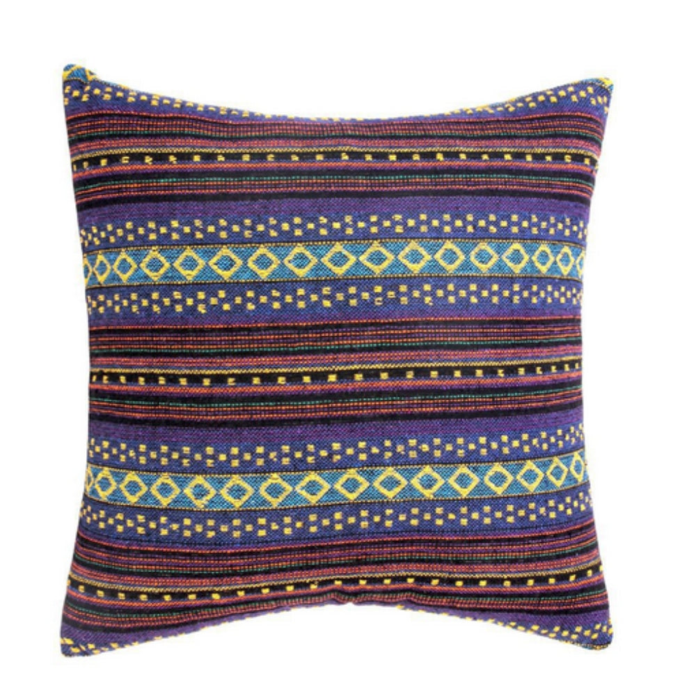 Ethnic Bohemian Geometric Cushion Cover — lifestyle shot
