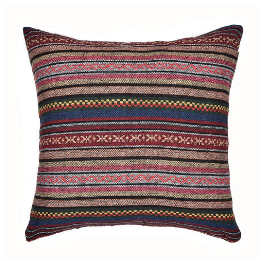 Ethnic Bohemian Geometric Cushion Cover — alternate angle view