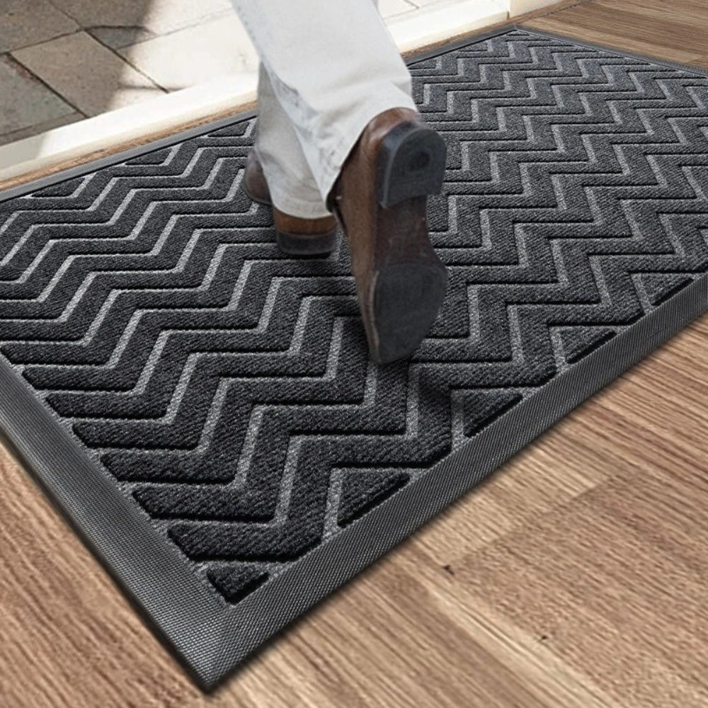 Chevron Pathway Heavy Duty Doormat — main product photo
