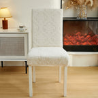 Evona Elegant Jacquard Chair Seat Slipcover — main product photo