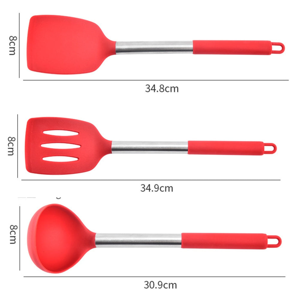 FlexiChef Silicone Kitchen Utensil Set — additional view