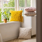 Fuzzy Diamond Pattern Cushion Cover — main product photo
