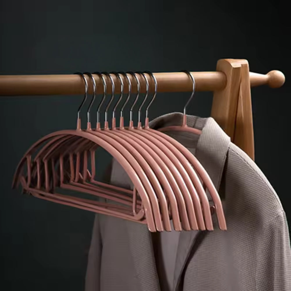 Glide Coat Clothes Hangers | 10 pcs Set — alternate angle view