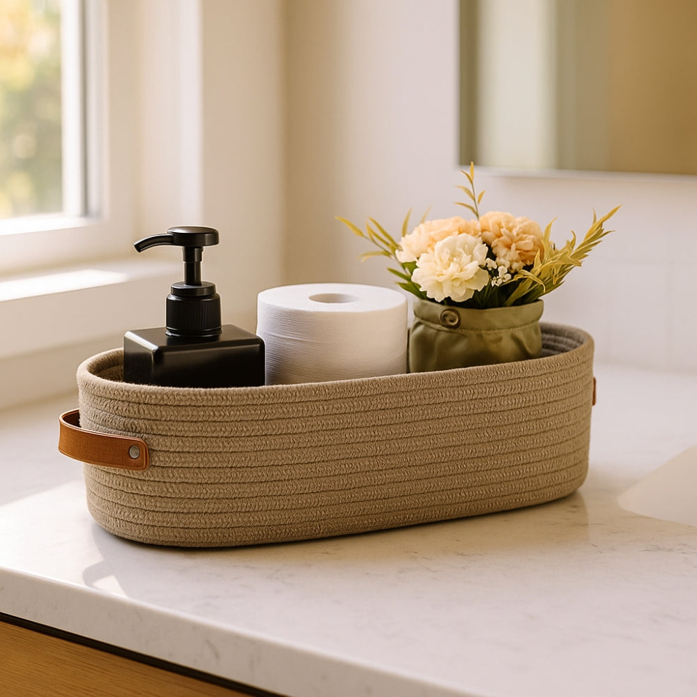 Harper Woven Storage Basket Organiser — main product photo